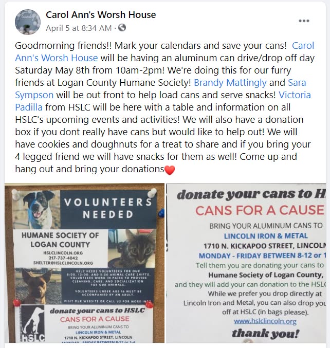 Carol Ann's Worsh House